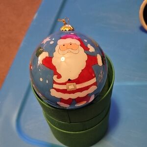 Li Bein - Santa Claus Christmas Ornament - Red and White